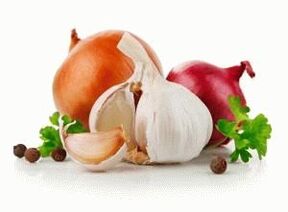 Cleansing with onions and garlic