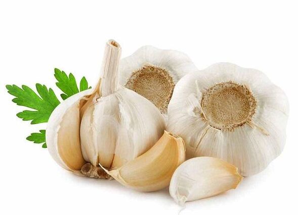 garlic for removing parasites